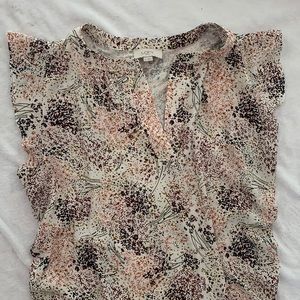 Loft floral blouse